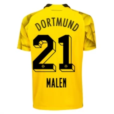 BVB Borussia Dortmund Malen 21 Kolmas Pelipaita 2023-24 Jalkapallo Pelipaidat Peliasut