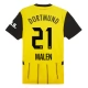BVB Borussia Dortmund Malen 21 Kotipelipaita 2024-25 Jalkapallo Pelipaidat Peliasut