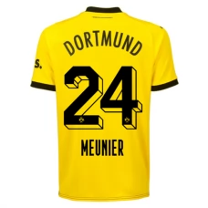 BVB Borussia Dortmund Meunier 24 Kotipelipaita 2023-24 Jalkapallo Pelipaidat Peliasut