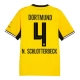 BVB Borussia Dortmund N.Schlotterbeck 4 Kotipaita 2026-27 Pelipaita