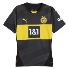 BVB Borussia Dortmund Naisten Vieraspelipaita 2024-25 Jalkapallo Pelipaidat Peliasut