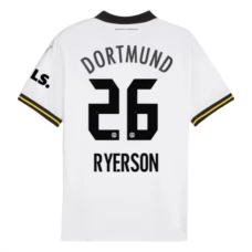 BVB Borussia Dortmund Ryerson 26 Kolmas Pelipaita 2024-25 Jalkapallo Pelipaidat Peliasut