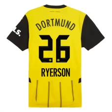 BVB Borussia Dortmund Ryerson 26 Kotipelipaita 2024-25 Jalkapallo Pelipaidat Peliasut
