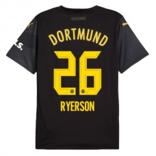 BVB Borussia Dortmund Ryerson 26 Vieraspelipaita 2024-25 Jalkapallo Pelipaidat Peliasut