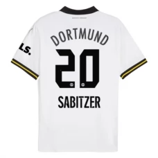 BVB Borussia Dortmund Sabitzer 20 Kolmas Pelipaita 2024-25 Jalkapallo Pelipaidat Peliasut