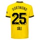 BVB Borussia Dortmund Sule 25 Kotipelipaita 2023-24 Jalkapallo Pelipaidat Peliasut