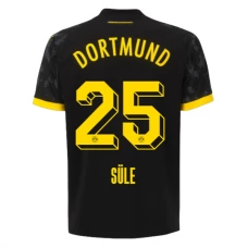 BVB Borussia Dortmund Sule 25 Vieraspelipaita 2023-24 Jalkapallo Pelipaidat Peliasut