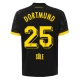 BVB Borussia Dortmund Sule 25 Vieraspelipaita 2023-24 Jalkapallo Pelipaidat Peliasut