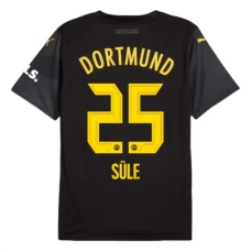 BVB Borussia Dortmund Sule 25 Vieraspelipaita 2024-25 Jalkapallo Pelipaidat Peliasut