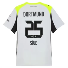 BVB Borussia Dortmund Sule 25 Vieraspelipaita 2025-26 Jalkapallo Pelipaidat Peliasut