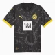 BVB Borussia Dortmund Vieraspelipaita 2023-24 Jalkapallo Pelipaidat Peliasut