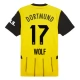 BVB Borussia Dortmund Wolf 17 Kotipelipaita 2024-25 Jalkapallo Pelipaidat Peliasut