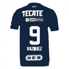 CF Monterrey Vazquez 9 Kotipelipaita 2024-25 Jalkapallo Pelipaidat Peliasut