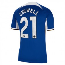 Chelsea FC Chilwell 21 Kotipelipaita 2023-24 Jalkapallo Pelipaidat Peliasut
