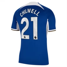 Chelsea FC Chilwell 21 Kotipelipaita 2023-24 Jalkapallo Pelipaidat Peliasut