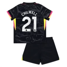 Chelsea FC Chilwell 21 Lasten Kolmas Pelipaita 2024-25 Jalkapallo Pelipaidat Peliasut