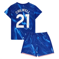 Chelsea FC Chilwell 21 Lasten Kotipelipaita 2024-25 Jalkapallo Pelipaidat Peliasut