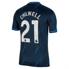 Chelsea FC Chilwell 21 Vieraspelipaita 2023-24 Jalkapallo Pelipaidat Peliasut