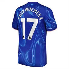 Chelsea FC Chukwuemeka 17 Kotipelipaita 2024-25 Jalkapallo Pelipaidat Peliasut
