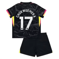 Chelsea FC Chukwuemeka 17 Lasten Kolmas Pelipaita 2024-25 Jalkapallo Pelipaidat Peliasut