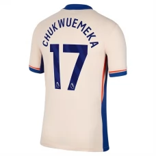 Chelsea FC Chukwuemeka 17 Vieraspelipaita 2024-25 Jalkapallo Pelipaidat Peliasut