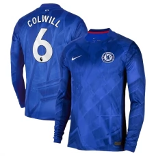 Chelsea FC Colwill 6 Kotipelipaita 2025-26 Jalkapallo Pelipaidat Peliasut(L/S)