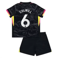 Chelsea FC Colwill 6 Lasten Kolmas Pelipaita 2024-25 Jalkapallo Pelipaidat Peliasut