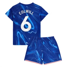 Chelsea FC Colwill 6 Lasten Kotipelipaita 2024-25 Jalkapallo Pelipaidat Peliasut