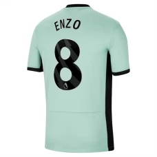 Chelsea FC Enzo 8 Kolmas Pelipaita 2023-24 Jalkapallo Pelipaidat Peliasut