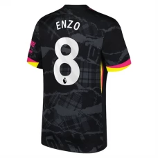 Chelsea FC Enzo 8 Kolmas Pelipaita 2024-25 Jalkapallo Pelipaidat Peliasut