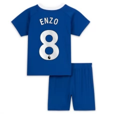 Chelsea FC Enzo 8 Lasten Kotipelipaita 2023-24 Jalkapallo Pelipaidat Peliasut