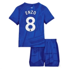 Chelsea FC Enzo 8 Lasten Kotipelipaita 2025-26 Jalkapallo Pelipaidat Peliasut