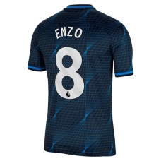 Chelsea FC Enzo 8 Vieraspelipaita 2023-24 Jalkapallo Pelipaidat Peliasut