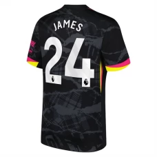 Chelsea FC James 24 Kolmas Pelipaita 2024-25 Jalkapallo Pelipaidat Peliasut