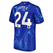 Chelsea FC James 24 Kotipelipaita 2024-25 Jalkapallo Pelipaidat Peliasut