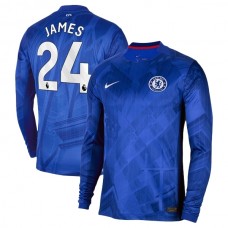 Chelsea FC James 24 Kotipelipaita 2025-26 Jalkapallo Pelipaidat Peliasut(L/S)