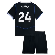 Chelsea FC James 24 Lasten Kolmas Pelipaita 2025-26 Jalkapallo Pelipaidat Peliasut