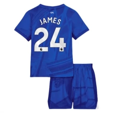 Chelsea FC James 24 Lasten Kotipelipaita 2025-26 Jalkapallo Pelipaidat Peliasut