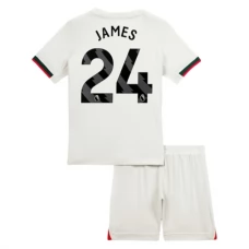 Chelsea FC James 24 Lasten Vieraspelipaita 2025-26 Jalkapallo Pelipaidat Peliasut