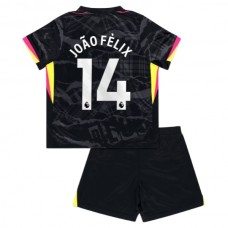 Chelsea FC João Félix 14 Lasten Kolmas Pelipaita 2024-25 Jalkapallo Pelipaidat Peliasut