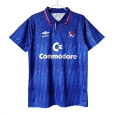 Chelsea FC Kotipelipaita Retro 1989-91 Jalkapallo Pelipaidat Peliasut