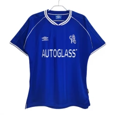 Chelsea FC Kotipelipaita Retro 1999-01 Jalkapallo Pelipaidat Peliasut