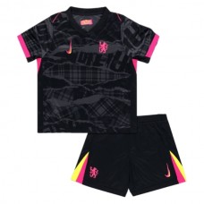 Chelsea FC Lasten Kolmas Pelipaita 2024-25 Jalkapallo Pelipaidat Peliasut