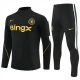 Chelsea FC Lasten Tracksuit 2026-27 - 1-4 Zip Musta