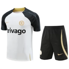 Chelsea FC Lasten Treenipaita Suits 2023-24 - Shorts Valkoinen