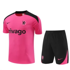 Chelsea FC Lasten Treenipaita Suits 2024-25 - Shorts Vaaleanpunainen