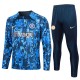 Chelsea FC Lasten Verryttelypuku 2023-24 - 1-4 Zip Sininen Camouflage