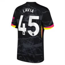 Chelsea FC Lavia 45 Kolmas Pelipaita 2024-25 Jalkapallo Pelipaidat Peliasut
