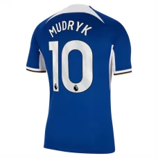 Chelsea FC Mudryk 10 Kotipelipaita 2023-24 Jalkapallo Pelipaidat Peliasut