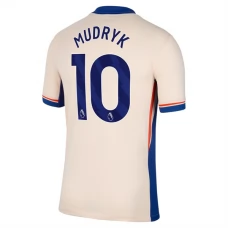 Chelsea FC Mudryk 10 Vieraspelipaita 2024-25 Jalkapallo Pelipaidat Peliasut